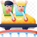 Roller Coaster Amusement Park Amusement Icon