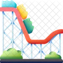 Roller Coaster Amusement Park Amusement Icon