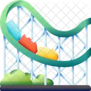 Roller Coaster Amusement Park Amusement Icon