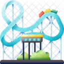 Roller Coaster Amusement Park Amusement Icon