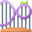 Roller Coaster Amusement Park Amusement Icon