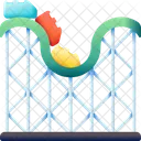 Roller Coaster Amusement Park Amusement Icon