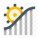 Amusement Park Roller Coasterl Ferris Wheel Icon