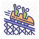 Amusement Park Roller Coaster Ride Amusement Amusement Play Symbol