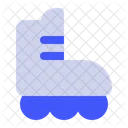 Roller Skating Shoes Fitness Activity Symbol