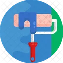 Roller Paint Brush  Icon
