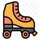 Roller Skate Roller Skater Rollerblade Icon
