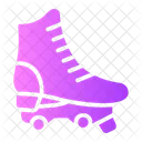 Roller Skate Footwear Shoes Icon