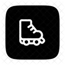 Roller Skate Shoes Skating Icon