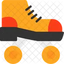 Roller Skate Skating Wheels Icon