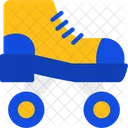 Roller Skate Skating Wheels Icon