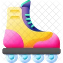 Roller Skate Sport Skating Icon