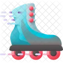 Roller Skate Sport Skating Icon