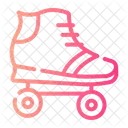 Roller Skate Shoes Boots Icon