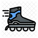 Roller Skate Sport Skating Icon