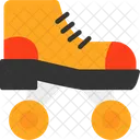 Roller Skate Skating Wheels Icône