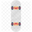 Roller Skates Skateboard Skateboarding Icon