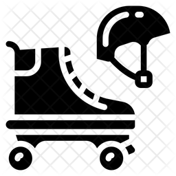 Roller Skating Icon Of Glyph Style Available In Svg Png Eps Ai Icon Fonts