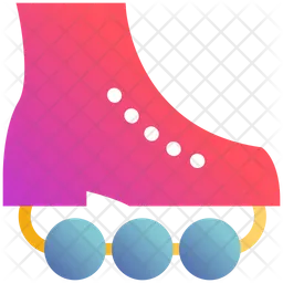 Roller Skating  Icon