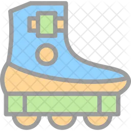 Roller skating  Icon