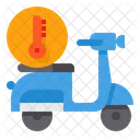 Rollerthermometer  Symbol