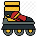 Skate Shoes Rolling Icon
