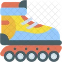 Rollerblade Skating Equipment Icon