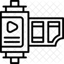 Rollfilm Film Rolle Symbol