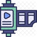 Rollfilm Film Rolle Symbol