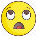 Rolling Eye Emoji Rolling Eye Expression Emotag Icon