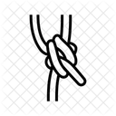 Rolling Hitch Nautical Icon