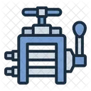 Rolling Mill Machine Metal Forming Icon