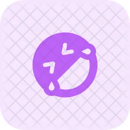 Rolling On The Floor Tears Emoji Icon