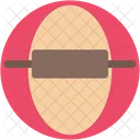 Rolling Pin Dough Icon