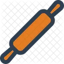 Rolling Pin Bread Roller Kitchen Icon
