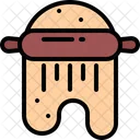 Rolling Pin Dough Cooking Icon