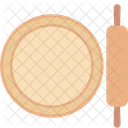 Rolling Pin Dough Roller Kitchen Tool Icon