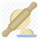 Rolling Pin Bread Icon
