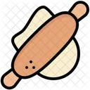 Rolling Pin Dough Rolling Kitchen Icon