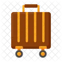 Rolling Suitcase Suitcase Luggage Bag Icon