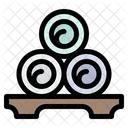 Rolling Towel  Icon