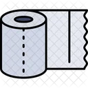 Rollo De Panuelos Papel Higienico Limpio Icono