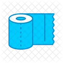 Rollo De Panuelos Papel Higienico Limpio Icono