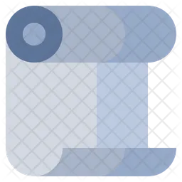 Rollo de papel  Icono