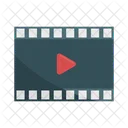 Reproductor Medios Video Icono