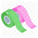 Rollos De Cinta Rollos Adhesivos Cinta De Sellado Icono