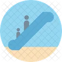 Rolltreppe Rolltreppe Nach Oben Icon