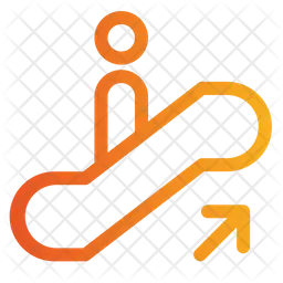 Rolltreppe  Symbol