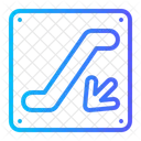 Rolltreppe  Symbol