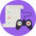 Rolos De Jogo Avaliacao Jogo Icon